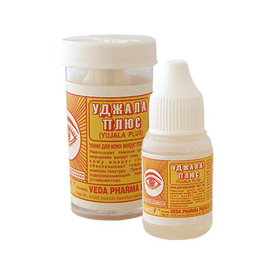 Глазные капли "Уджала", 5 мл, производитель "Хималая", Ujala Eye Drops, 5 ml, Himalaya — купить в интернет-магазине