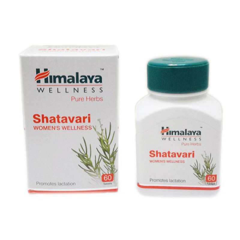 Шатавари: лечение репродуктивной системы, 60 таб., производитель "Хималая", Shatavari, 60 tabs., Himalaya — купить в интернет-магазине