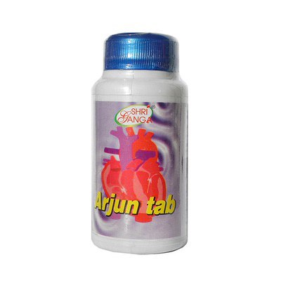 Арджуна, 200 таб., производитель "Шри Ганга", Arjun Tab, 200 tabs., Sri Ganga Pharmacy — купить в интернет-магазине