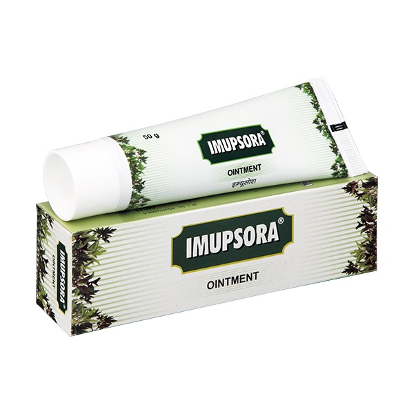 Мазь от псориаза "Имупсора", 50 г, производитель "Чарак", Imupsora Ointment, 50 g, Charak — купить в интернет-магазине