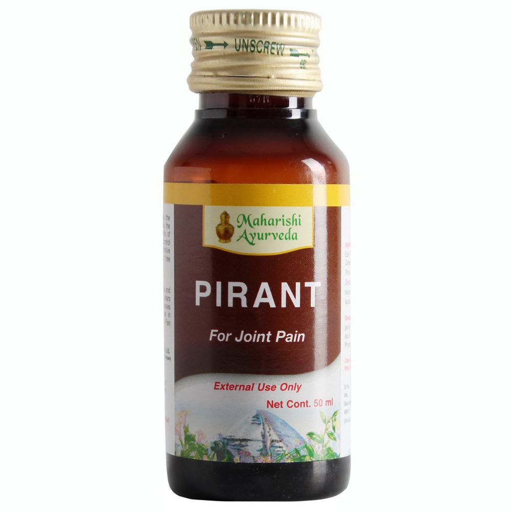 Масло для суставов "Пирант", 50 мл, производитель "Махариши Аюрведа", Pirant Oil, 50 ml, Maharishi Ayurveda — купить в интернет-магазине
