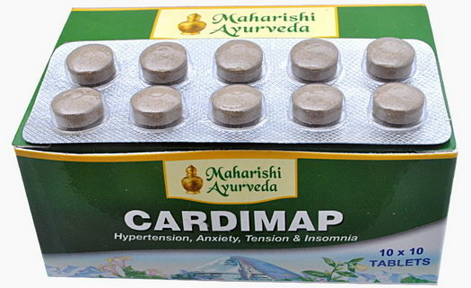 Препарат от гипертонии "Кардимап", 100 таб., производитель "Махариши Аюрведа", Cardimap, 100 tabs., Maharishi Ayurved — купить в интернет-магазине