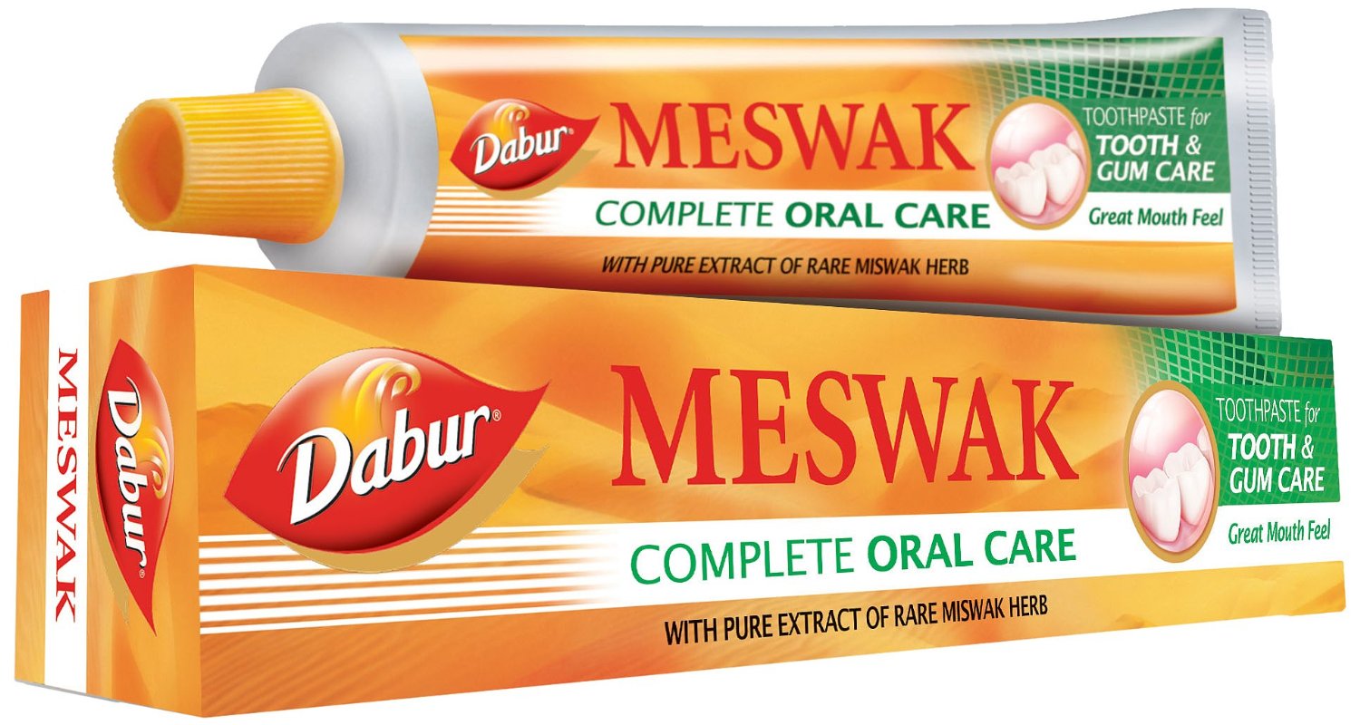 Зубная паста Мисвак, 100 г, производитель "Дабур", Meswak Tooth Paste, 100 g, Dabur — купить в интернет-магазине