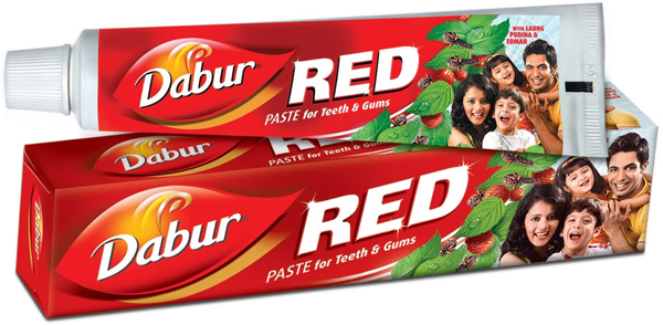 Зубная паста Ред, 100 г, производитель "Дабур", Red tooth paste, 100 g, Dabur — купить в интернет-магазине
