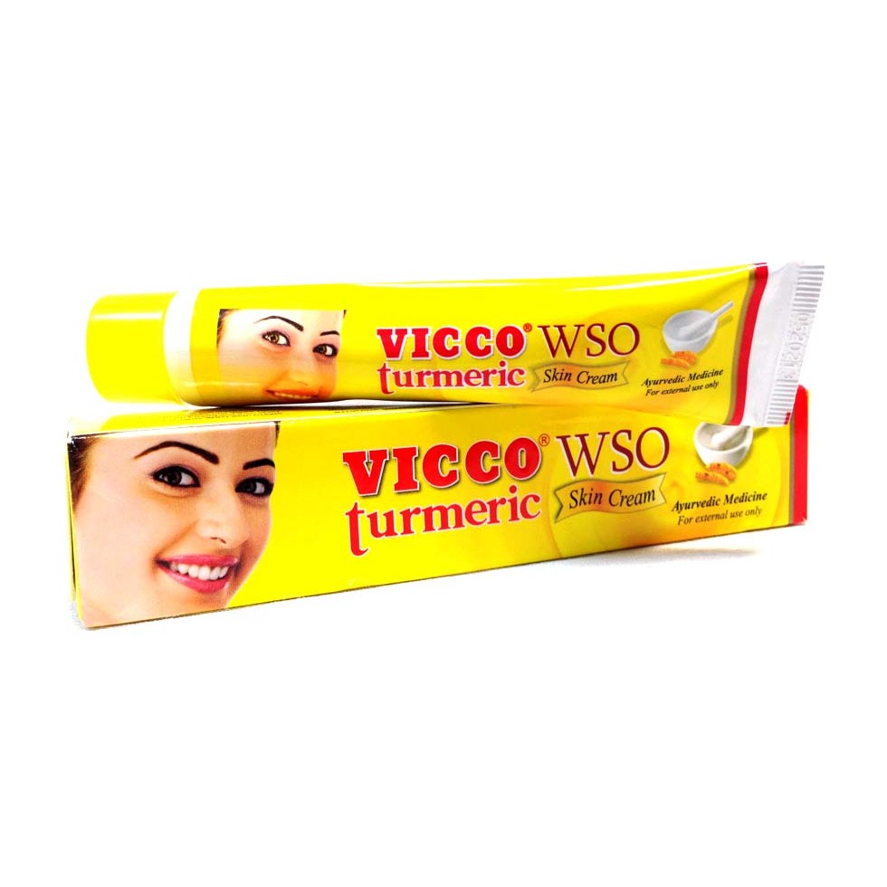 Крем с куркумой "Турмерик", 30 г, производитель "ВИККО", Turmeric WSO Skin Cream, 30 g, VICCO — купить в интернет-магазине