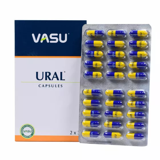 Урал, 60 капсул, производитель "Васу"; Ural 60 Capsule, VASU — купить в интернет-магазине