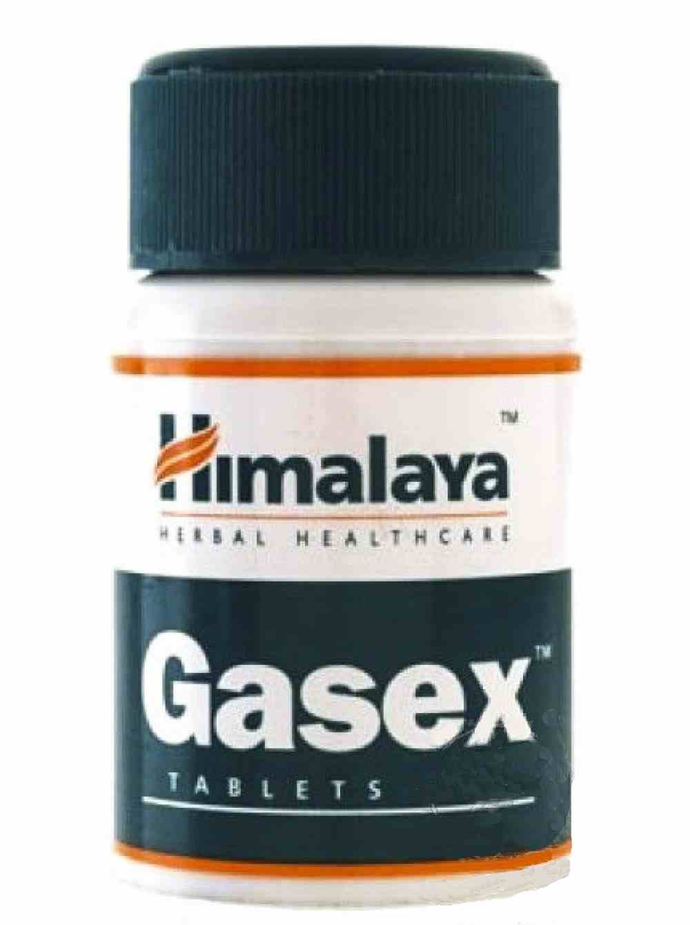 Газекс: для пищеварительной системы, 100 таб., производитель "Хималая", Gasex, 100 tabs., Himalaya — купить в интернет-магазине