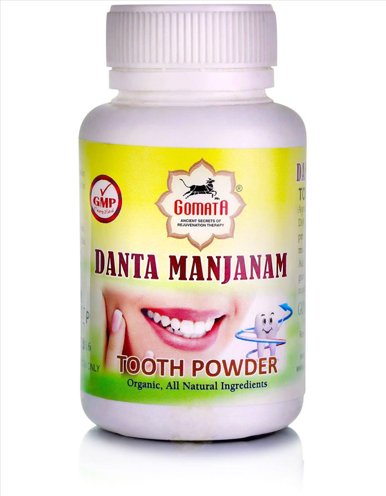 Зубной порошок Гомата, 50 г, производитель "Гомата", Danta Manjanam tooth powder, 50 g, Gomata Products — купить в интернет-магазине