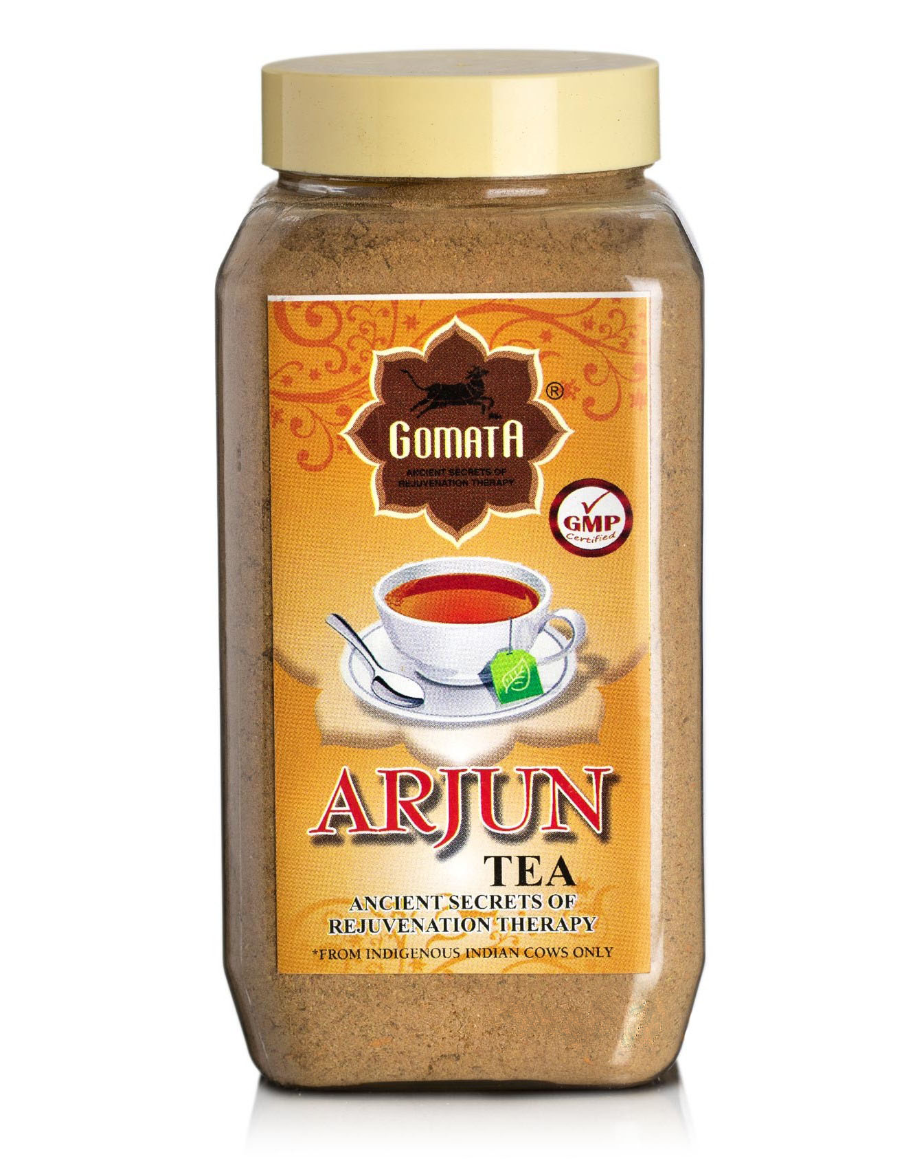 Чай для поддержания сердца "Арджуна", 250 г, производитель "Гомата", Arjun tea, 250 g, Gomata Products — купить в интернет-магазине