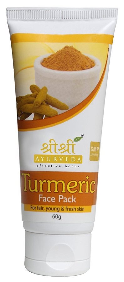Маска для лица "Куркума", 60 г, производитель "Шри Шри Аюрведа", Turmeric Face Pack, 60 g, Sri Sri Ayurveda — купить в интернет-магазине
