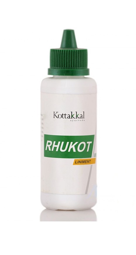 Рукот линимент, 100 мл, производитель "Коттаккал Аюрведа", Rhukot liniment, 100 ml, Kottakkal Ayurveda — купить в интернет-магазине