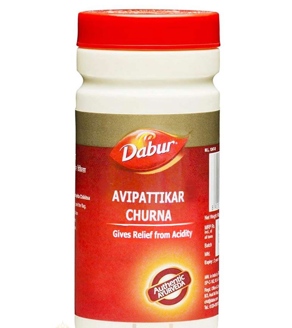 Авипаттикар Чурна, 60 г, производитель "Дабур", Avipattikar Churna, 60 g, Dabur — купить в интернет-магазине
