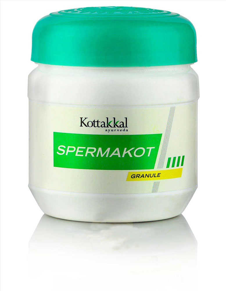 Спермакот в гранулах, 150 г, производитель "Коттаккал Аюрведа", Spermakot granule, 150 g, Kottakkal Ayurveda — купить в интернет-магазине