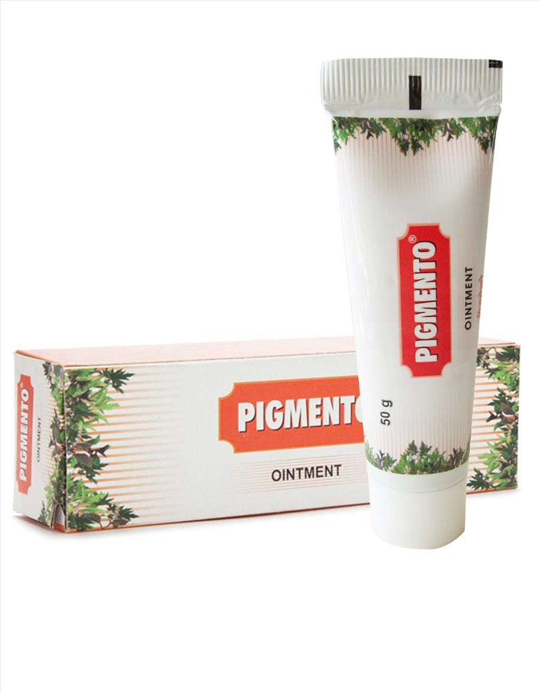 Мазь от пигментации "Пигменто", 50 г, производитель "Чарак", Pigmento Ointment, 50 g, Charak — купить в интернет-магазине