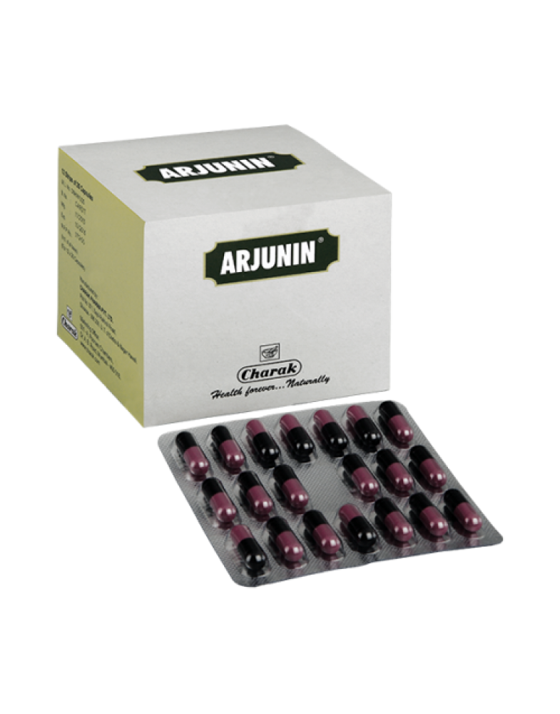 Арджунин, 20 капсул, производитель "Чарак", Arjunin, 20 capsules, Charak — купить в интернет-магазине