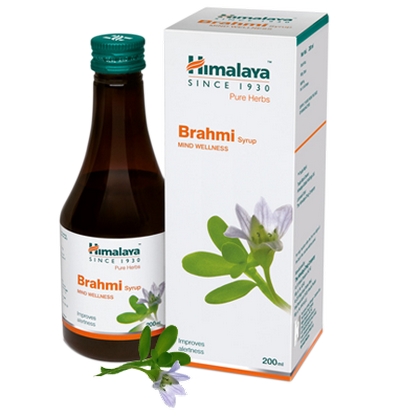 Брахми, сироп, 200 мл, производитель "Хималая", Brahmi Syrop, 200 ml, Himalaya — купить в интернет-магазине