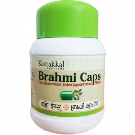 Брахми, 60 кап., производитель "Коттаккал Аюрведа", Brahmi Caps, 60 caps. Kottakkal Ayurveda — купить в интернет-магазине