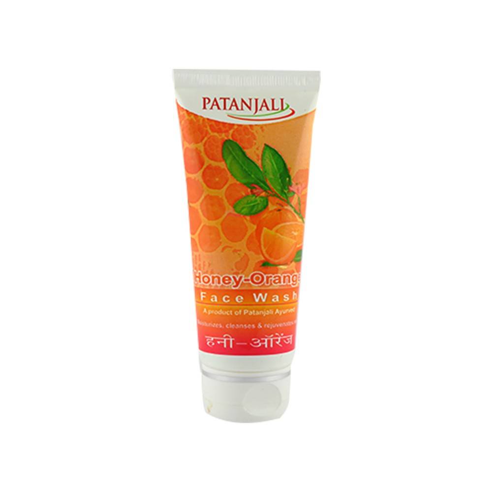 Гель для умывания " Мед и Апельсин", 60 г, производитель " Патанджали", Honey & Orange Face Wash, 60 g, Patanjali — купить в интернет-магазине