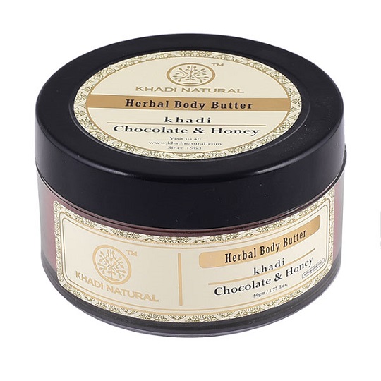 Крем для лица и тела "Шоколад и Мед", 50 г, производитель "Кхади", Chocolate & Honey Body Butter, 50 g, Khadi — купить в интернет-магазине