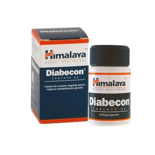 Диaбекон: лечение диабета, 60 таб., производитель "Хималая", Diаbecon, 60 tabs., Himalaya — купить в интернет-магазине