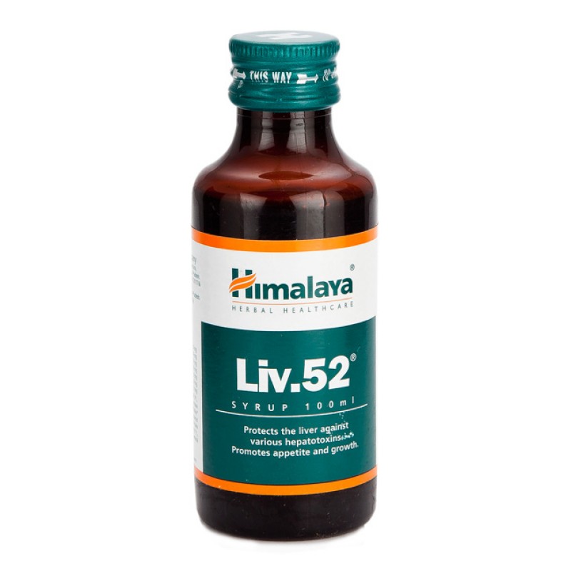 Сироп для печени "Лив.52", 200 мл, производитель "Хималая", LIV. 52 Syrop, 200 ml, Himalaya — купить в интернет-магазине