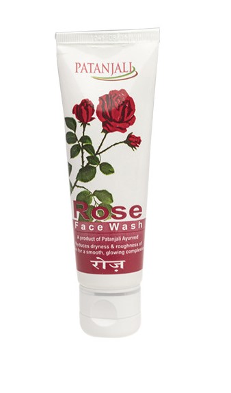 Гель для умывания "Роза", 60 г, производитель "Патанджали", Divya Rose Face Wash, 60 g, Patanjali — купить в интернет-магазине