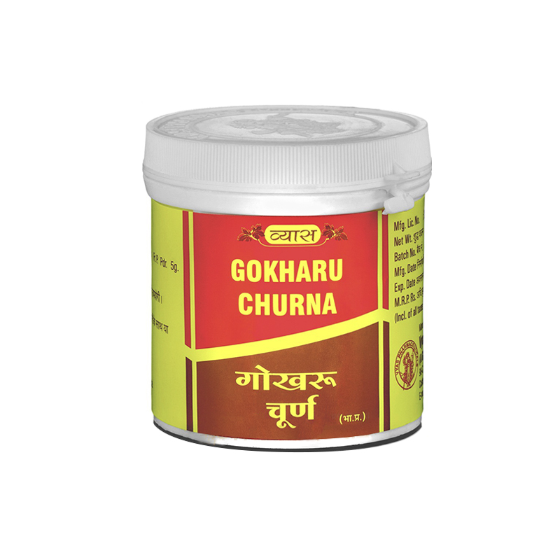 Гокхару Чурна, 100 г, производитель "Вьяс", Gokharu Churna, 100 g, Vyas — купить в интернет-магазине