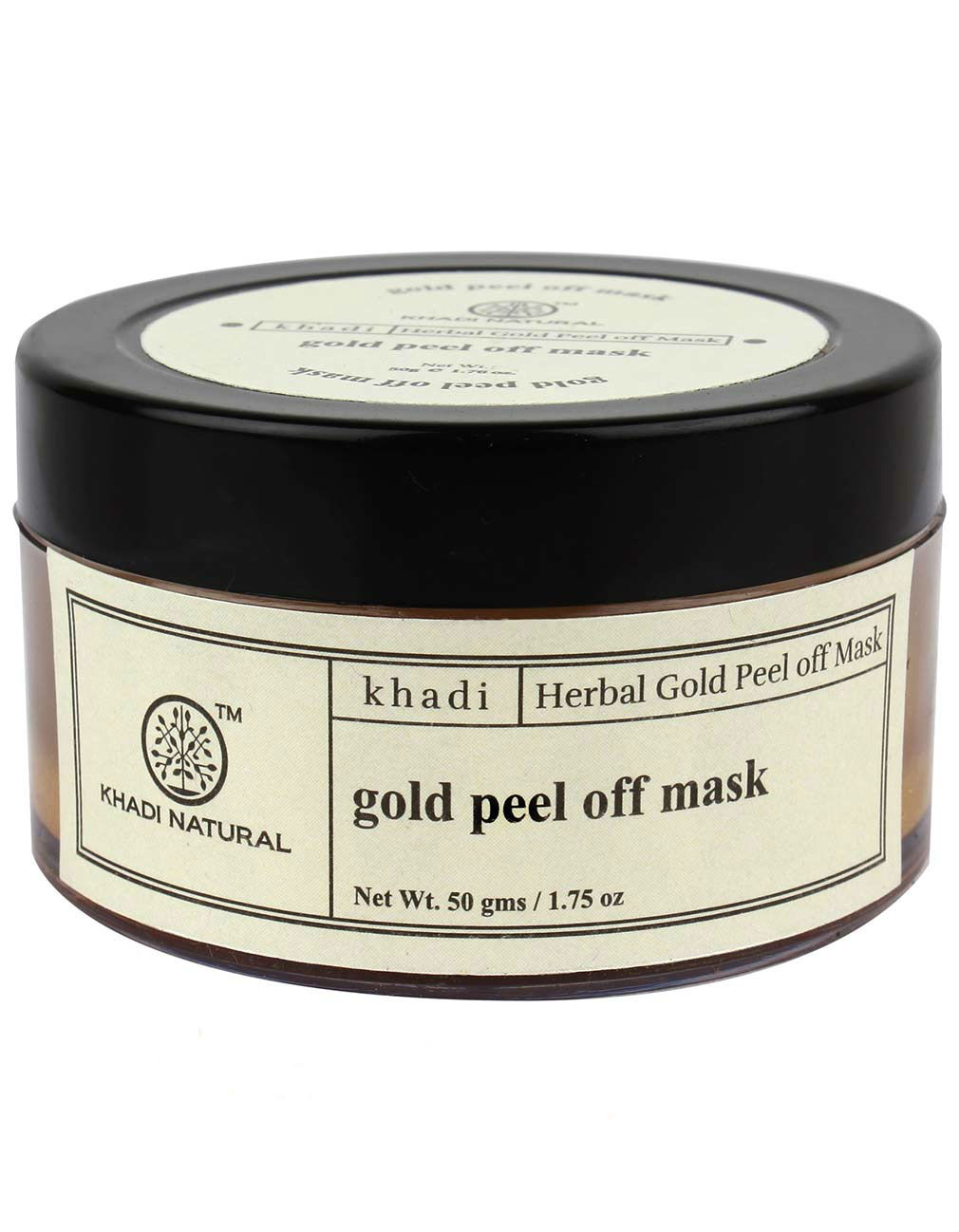Очищающая маска с золотом, 50 г, производитель "Кхади", Gold peel off mask, 50 g, Khadi — купить в интернет-магазине