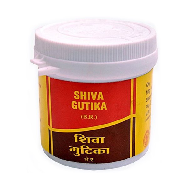 Шива Гутика: омоложение и детокс, 50 таб., производитель "Вьяс", Shiva Gutika, 50 tabs., Vyas — купить в интернет-магазине
