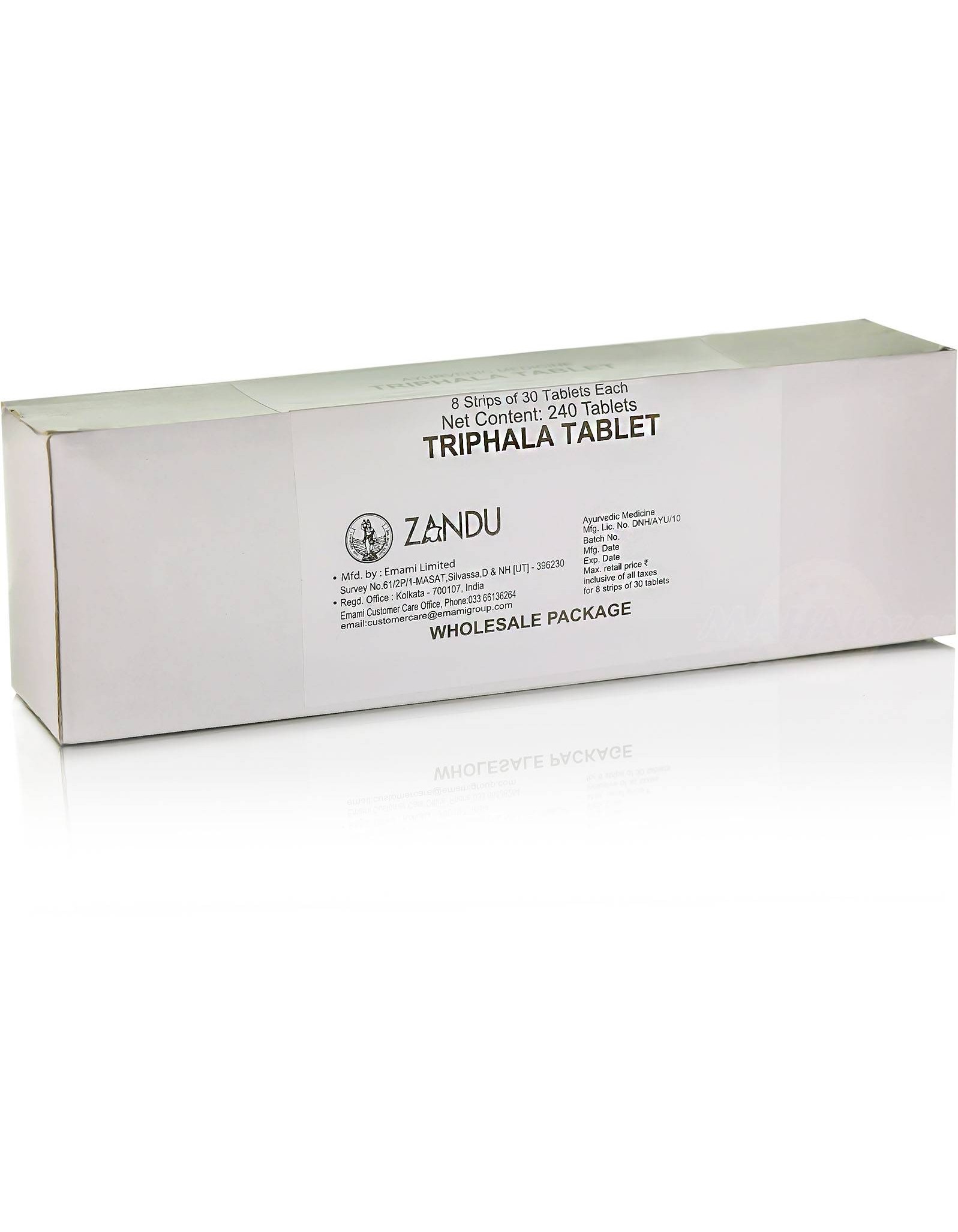 Трифала, 240 таб., производитель "Занду", Triphala, 240 tabs., Zandu — купить в интернет-магазине