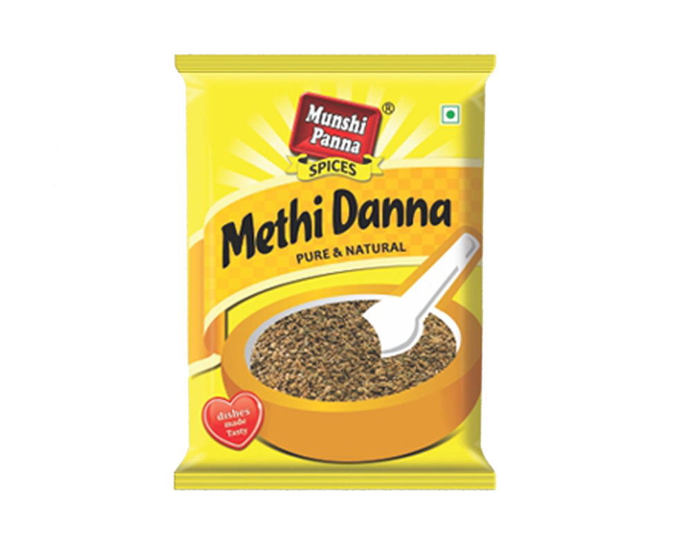 Семена Пажитника - Шамбала, 100 г, производитель "Мунши Панна", Methi Danna, 100 g, Munshi Panna — купить в интернет-магазине