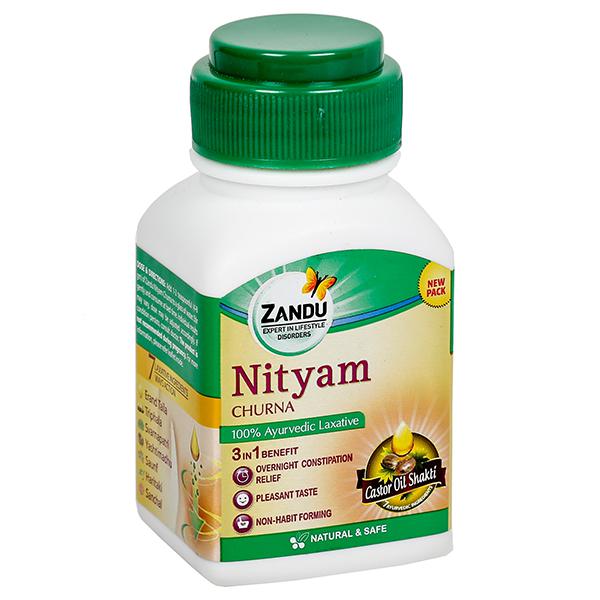 Нитьям Чурна, 50 г, производитель "Занду", Nityam Churna, 50 g, Zandu — купить в интернет-магазине