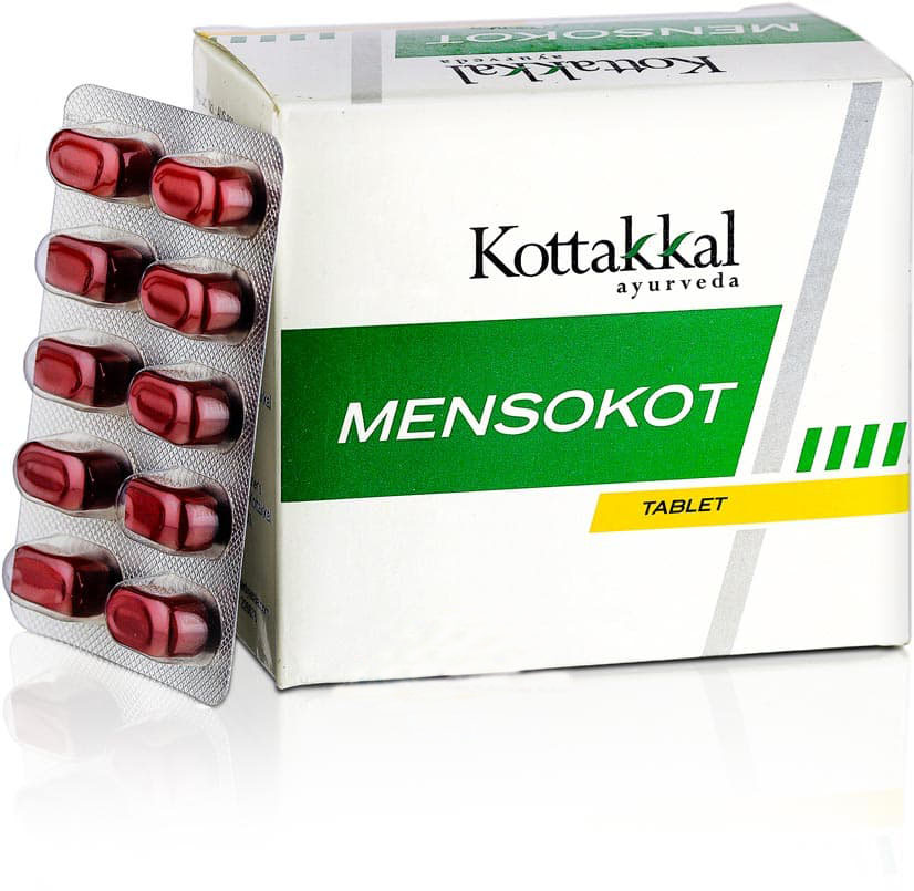 Менсокот, 100 таб, производитель "Коттаккал Аюрведа", Mensokot, 100 tabs, Kottakkal Ayurveda — купить в интернет-магазине