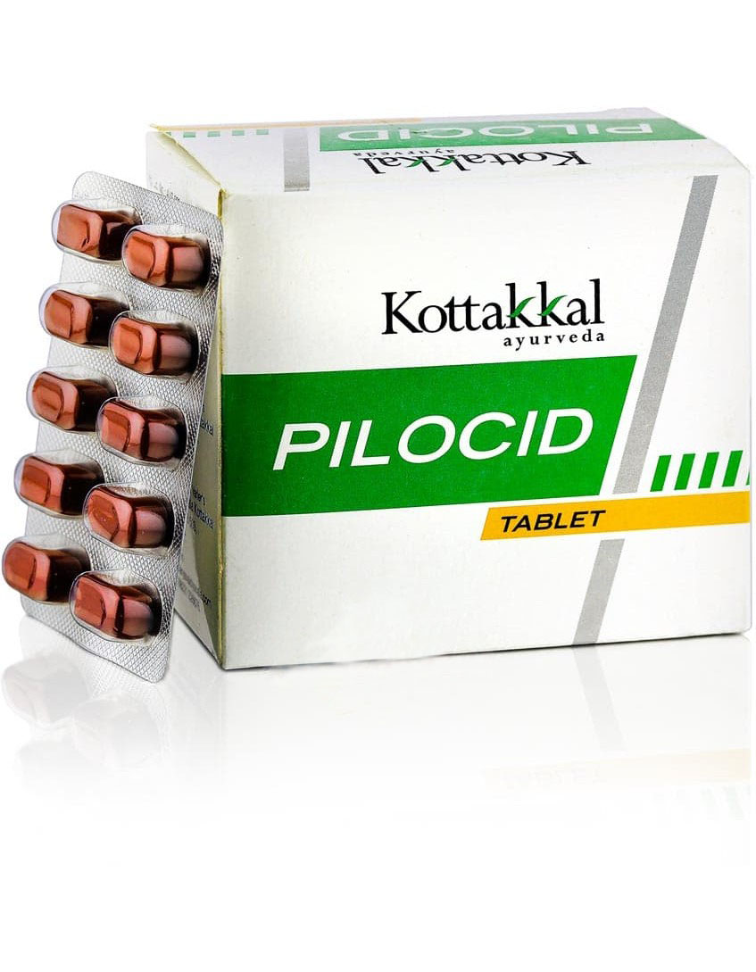 Пилоцид, 100 таб, производитель "Коттаккал Аюрведа", Pilocid, 100 tabs, Kottakkal Ayurveda — купить в интернет-магазине