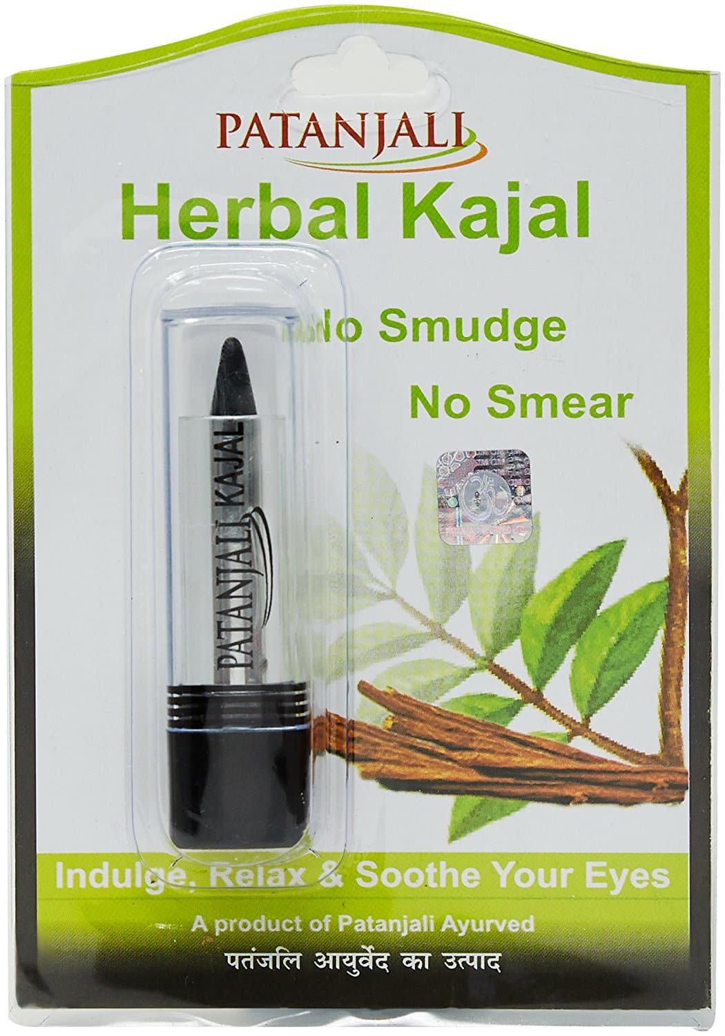 Каджал с лечебными травами, 3 г, производитель "Патанджали", Herbal kajal, 3 g, Patanjali — купить в интернет-магазине