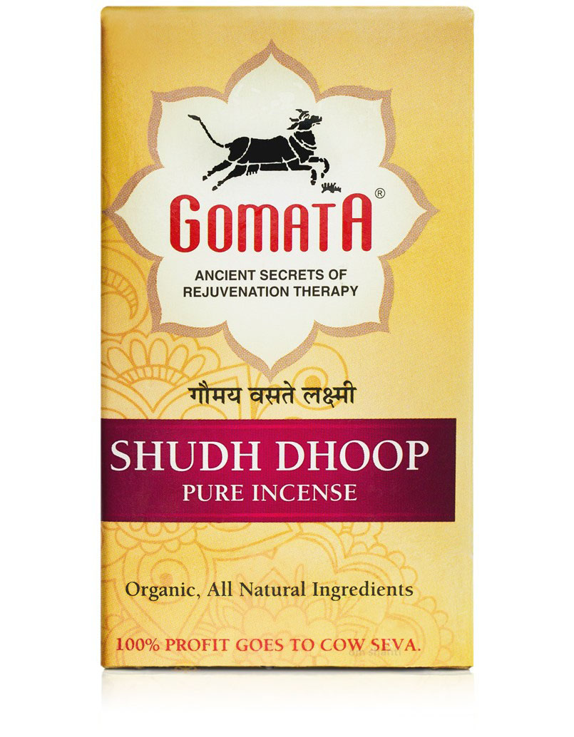 Благовония в конусах Шуддха, 50 г, производитель "Гомата", Shudh dhoop, 50 g, Gomata Products — купить в интернет-магазине