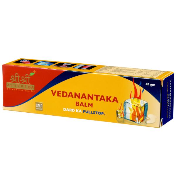 Мазь Веданантака, 30 г, производитель "Шри Шри Аюрведа", Vedanantaka Balm, 30 g, Sri Sri Ayurveda — купить в интернет-магазине