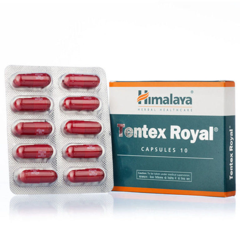 Тантекс Роял: мужское здоровье, 10 кап., производитель "Хималая", Tentex Royal, 10 caps., Himalaya — купить в интернет-магазине