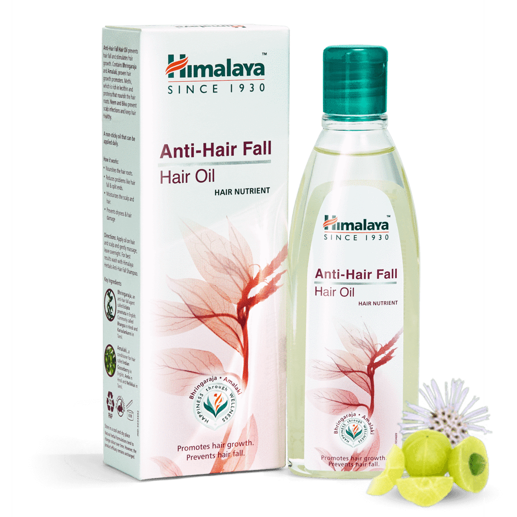 Масло против выпадения волос Хималая, 200мл, Anti-Hair Fall Hair Oil Himalaya, 200ml — купить в интернет-магазине