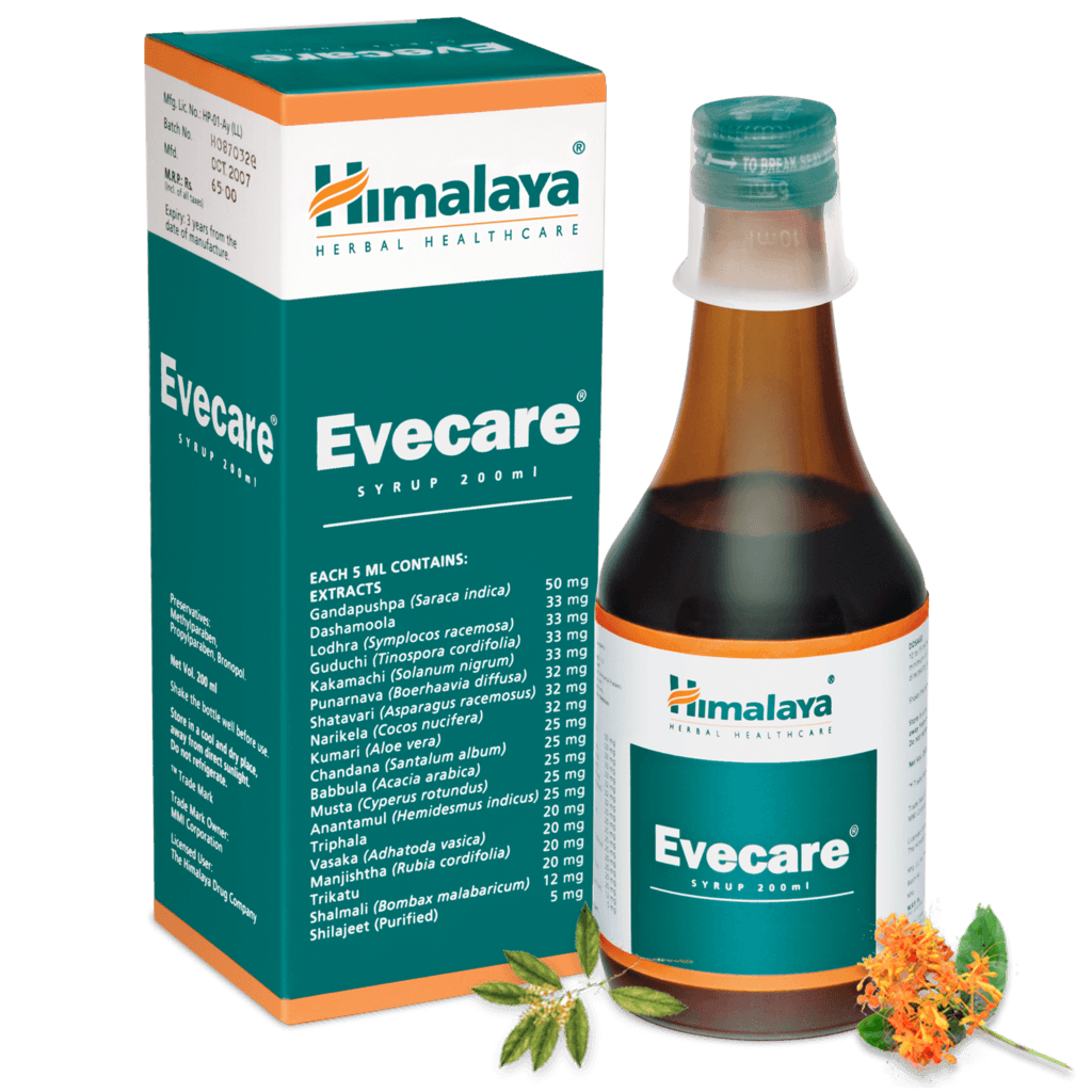 Сироп Ивкеа Хималая, 200мл, Evecare Syrup Himalaya, 200ml — купить в интернет-магазине