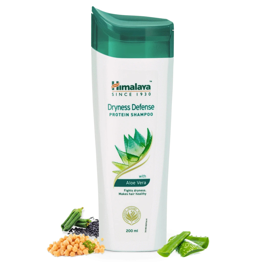 Шампунь для сухих волос Хималая, 200мл, Dryness Defense Protein Shampoo Himalaya, 200ml — купить в интернет-магазине