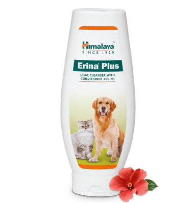 Очиститель шерсти Эрина Плюс с кондиционеров, Хималая, 200мл, Erina Plus Coat Cleanser with Conditioner Himalaya, 200ml — купить в интернет-магазине