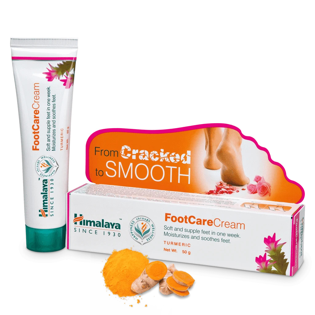 Крем для ухода за кожей стоп, 50 г, производитель "Хималая", Foot Care Cream, 50 g, Himalaya — купить в интернет-магазине