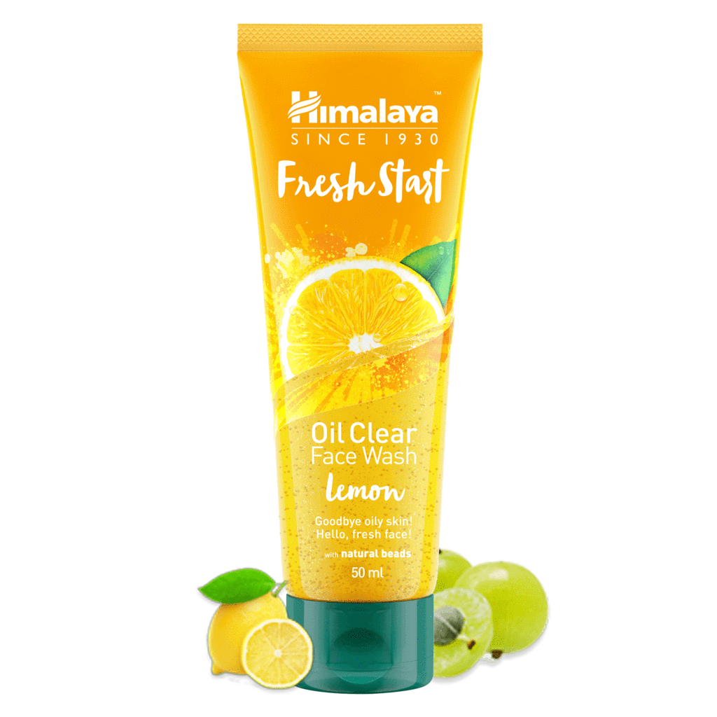 Очищающее средство для лица с лимоном Хималая, 50мл, Fresh Start Oil Clear Lemon Face Wash Himalaya, 50ml — купить в интернет-магазине