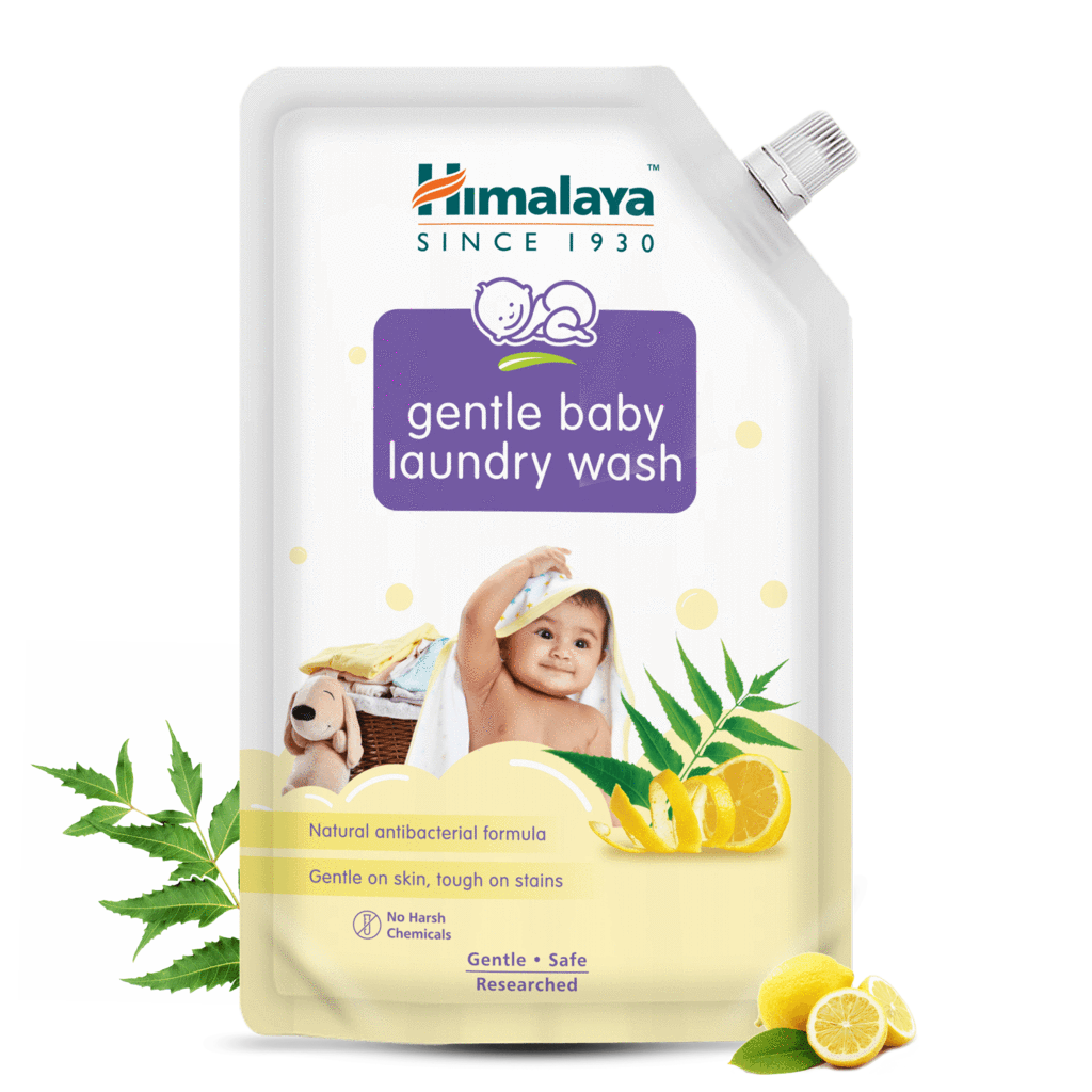 Нежная стирка детского белья Хималая, 1л пакет,  Gentle Baby Laundry Wash Himalaya, 1l Pouch — купить в интернет-магазине