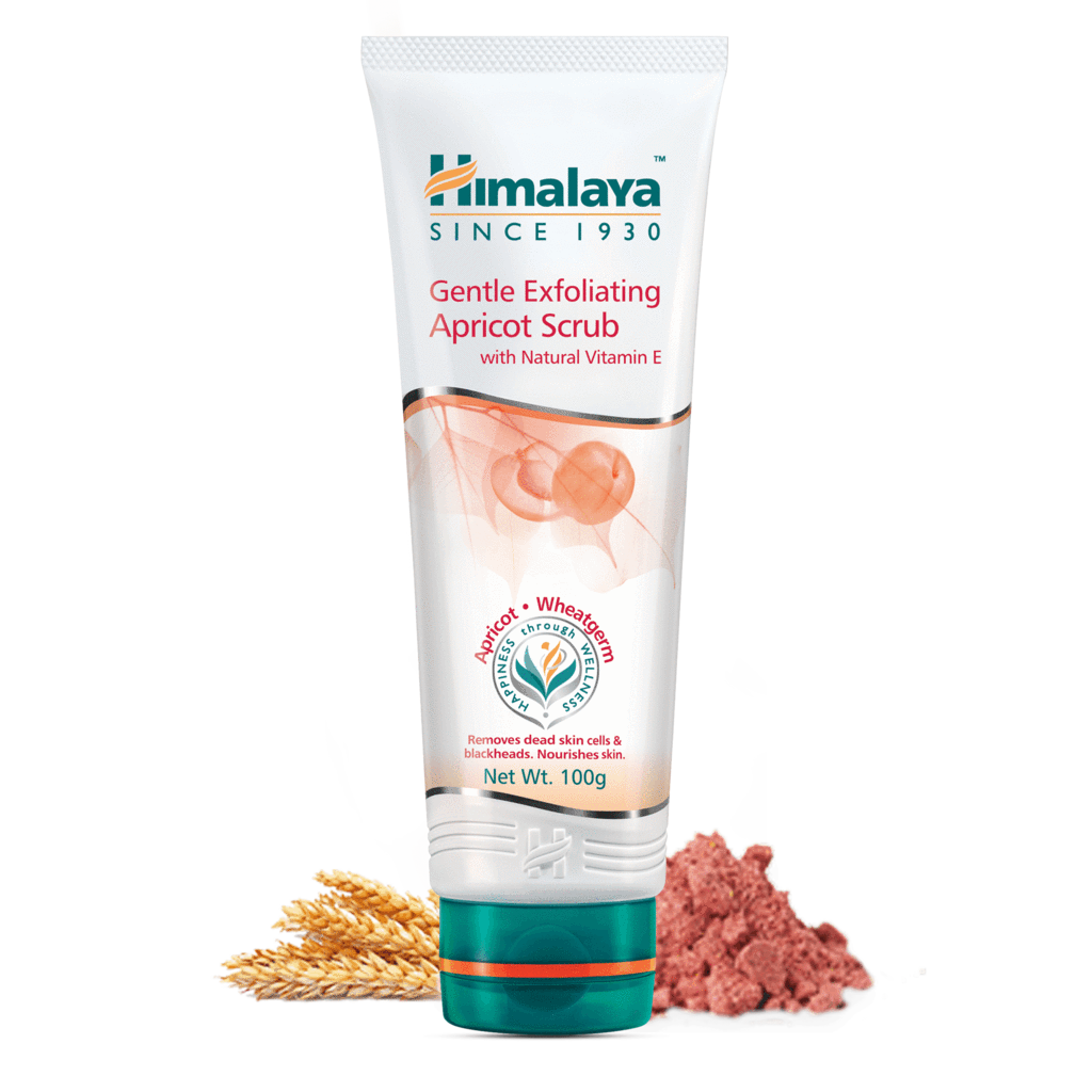 Нежный отшелушивающий скраб с абрикосом Хималая, 100мл, Gentle Exfoliating Apricot Scrub Himalaya 100ml — купить в интернет-магазине