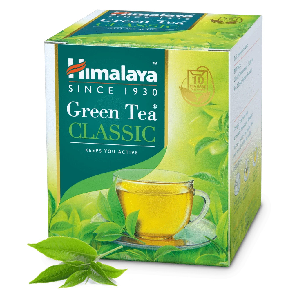 Зеленый чай Хималая, 10 пак., Green Tea Himalaya 10bags — купить в интернет-магазине