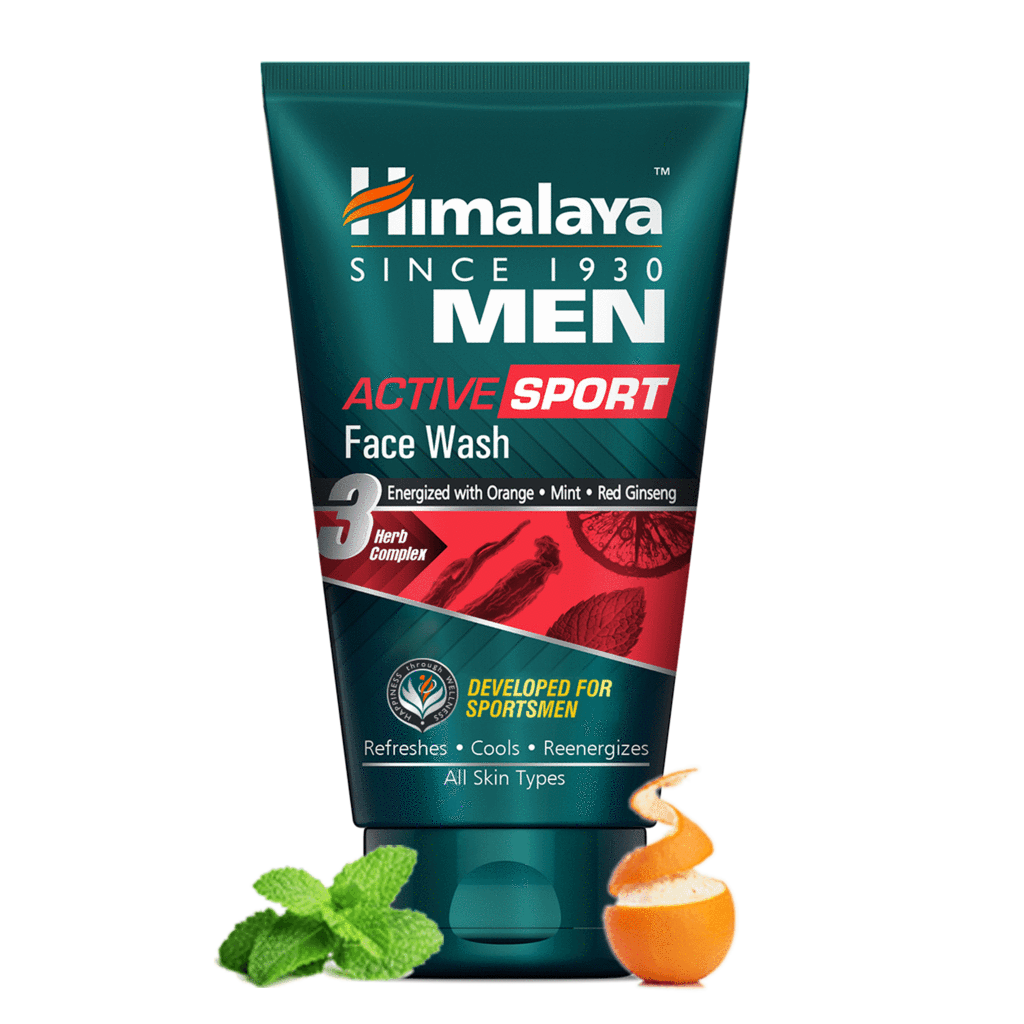 Средство для умывания Men Active Sport Хималая, 100мл, Men Face Wash Himalaya, 100ml — купить в интернет-магазине