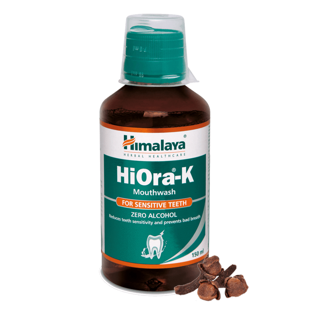 Хиора-К: ополаскиватель для рта, 150мл, производитель "Хималая", Hiora-K Mouth Wash, 150ml, Himalaya — купить в интернет-магазине