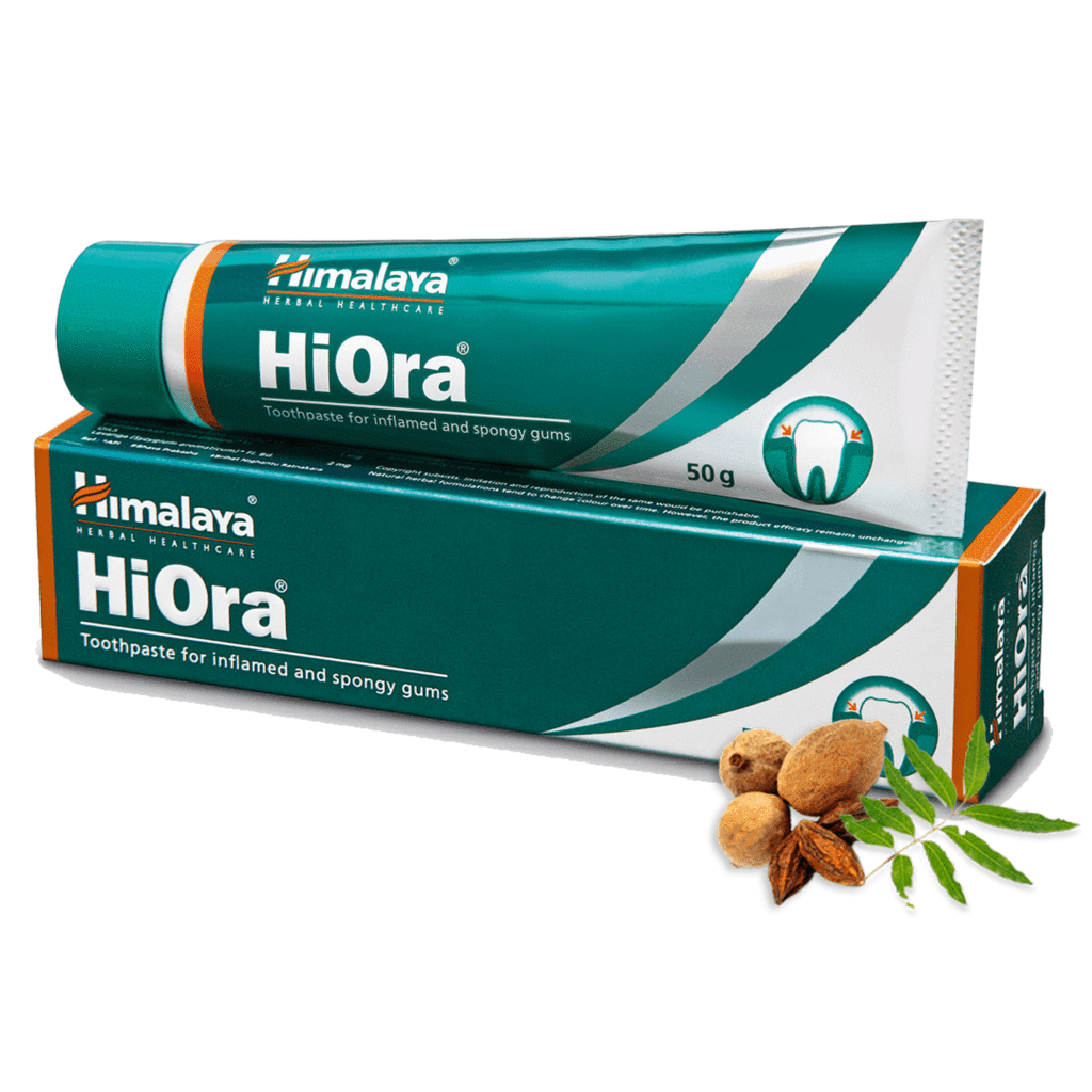 Зубная паста  "Хиора-К", 100г,  Хималая, Hiora-K Toothpaste, 100g, Himalaya — купить в интернет-магазине